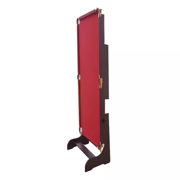 2in1 6ft foldable snooker board with table tennis board ( red felt ) - Image 4