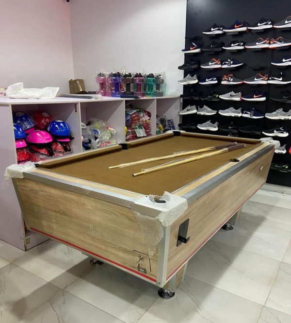 7ft locally made coin snooker