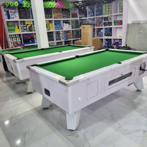 8ft marble coin snooker board