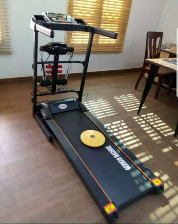 2hp Treadmill With Massager And Dumbbell