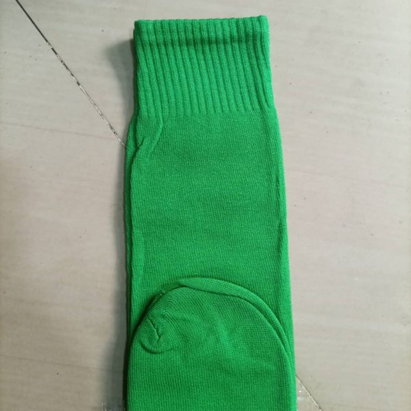 Green Knee High Sport Long Unisex, Football , Hose Socks