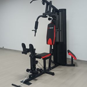 1 station gym with leg press